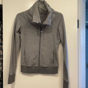 Lululemon full zip cowl neck jacket